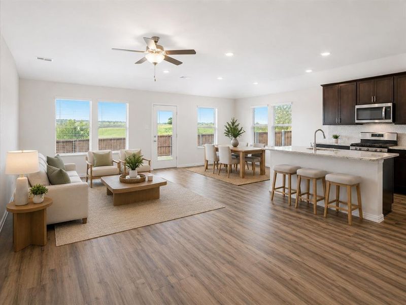 Virtual staging