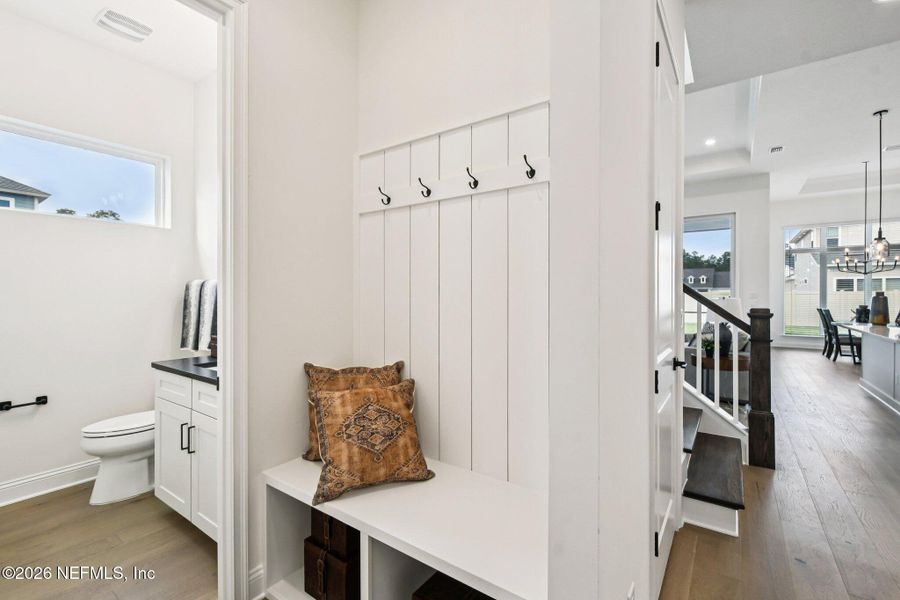 Furnished interior view inside a new home in Nocatee, Ponte Vedra (Image 66).