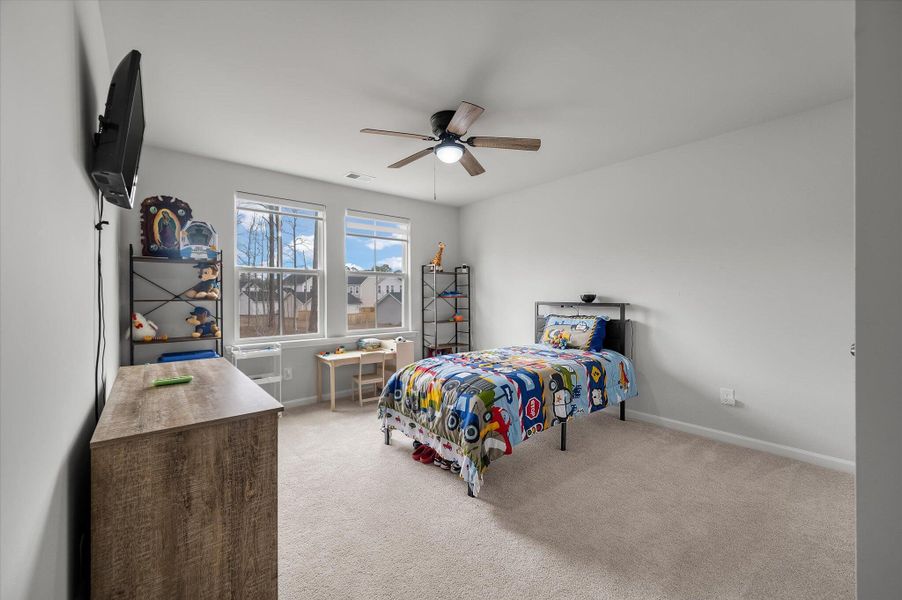 Furnished interior view inside a new home in Limehouse Village: Arbor Series, Summerville (Image 26). Furnished interior view inside a new home in Limehouse Village: Arbor Series, Summerville (Image 26).