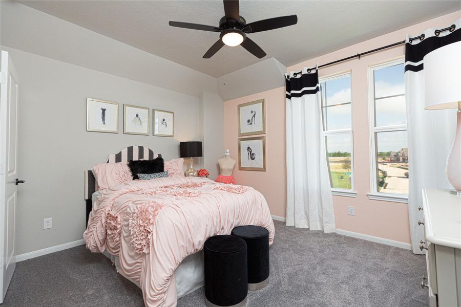 Furnished interior view inside a new home in , Conroe (Image 32).