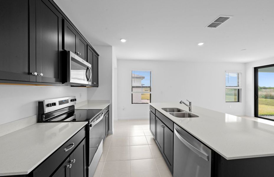 Furnished interior view inside a new home in Whispering Lakes, Lehigh Acres (Image 9). Furnished interior view inside a new home in Whispering Lakes, Lehigh Acres (Image 9).