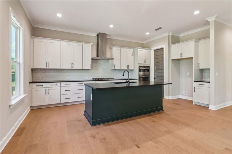 Furnished interior view inside a new home in , Dawsonville (Image 9).