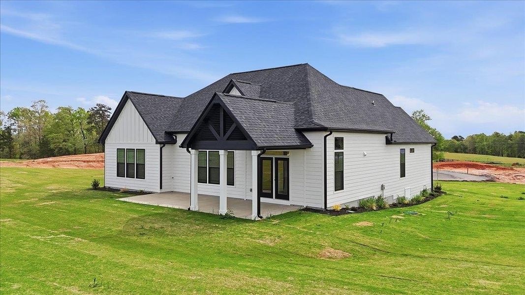 Exterior details and patio area of a home in Sky View, Columbus (Image 3).