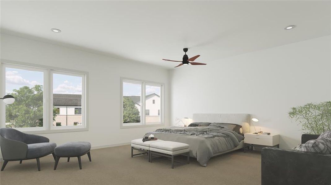 Furnished interior view inside a new home in , Kennedale (Image 9).