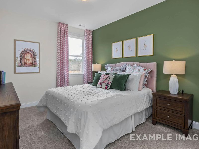 Furnished interior view inside a new home in Laneridge Estates, Raleigh (Image 17).