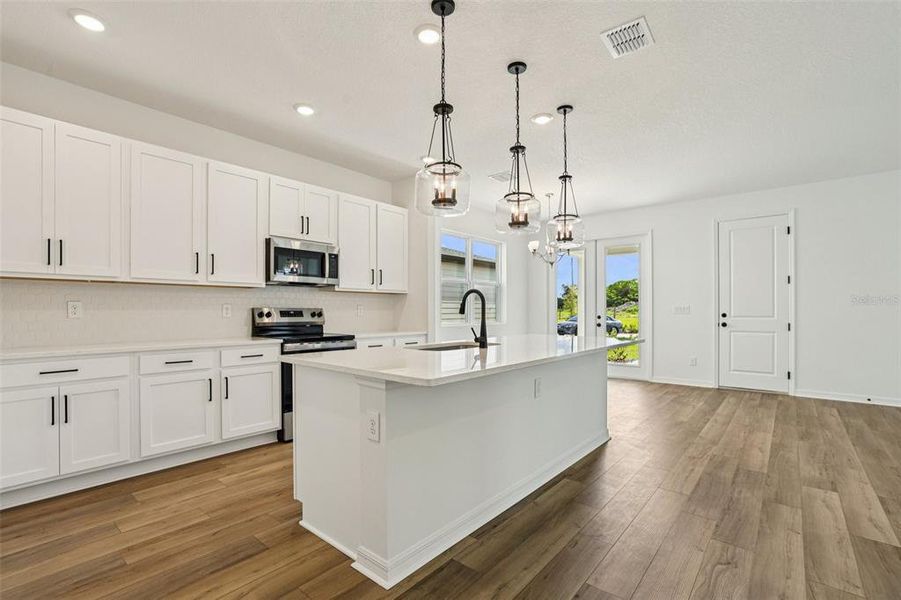 Furnished interior view inside a new home in Ellington Classical, St. Cloud (Image 8). Furnished interior view inside a new home in Ellington Classical, St. Cloud (Image 8).
