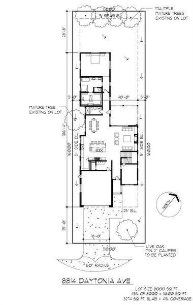 2D floor plan layout of this home in , Dallas, TX (Image 3).