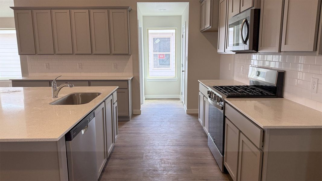 Furnished interior view inside a new home in London Towne, Corpus Christi (Image 6). Furnished interior view inside a new home in London Towne, Corpus Christi (Image 6).