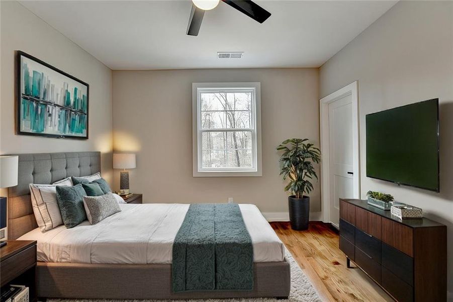 Furnished interior view inside a new home in , Snellville (Image 17).