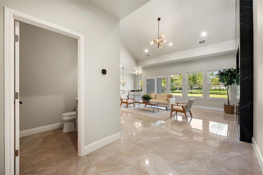 Spacious, unfurnished interior of a new home in , Georgetown (Image 38).
