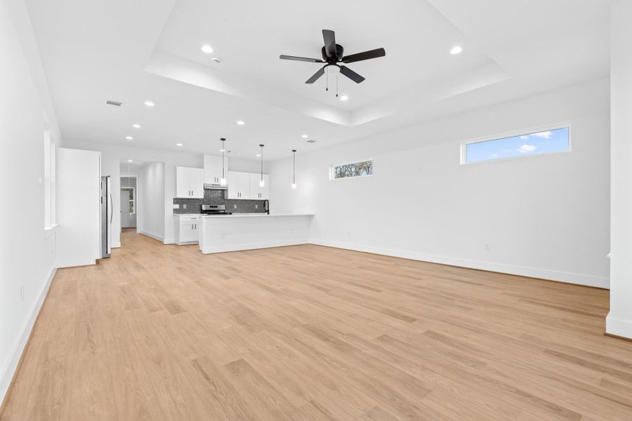 Living & Dining area. Living & Dining area.
