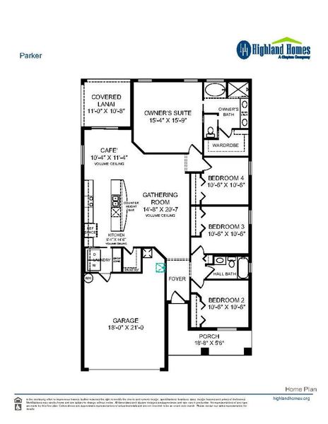 Parker - Home Layout Parker - Home Layout