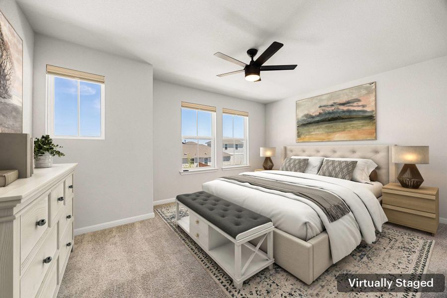 Furnished interior view inside a new home in , Round Rock (Image 6).