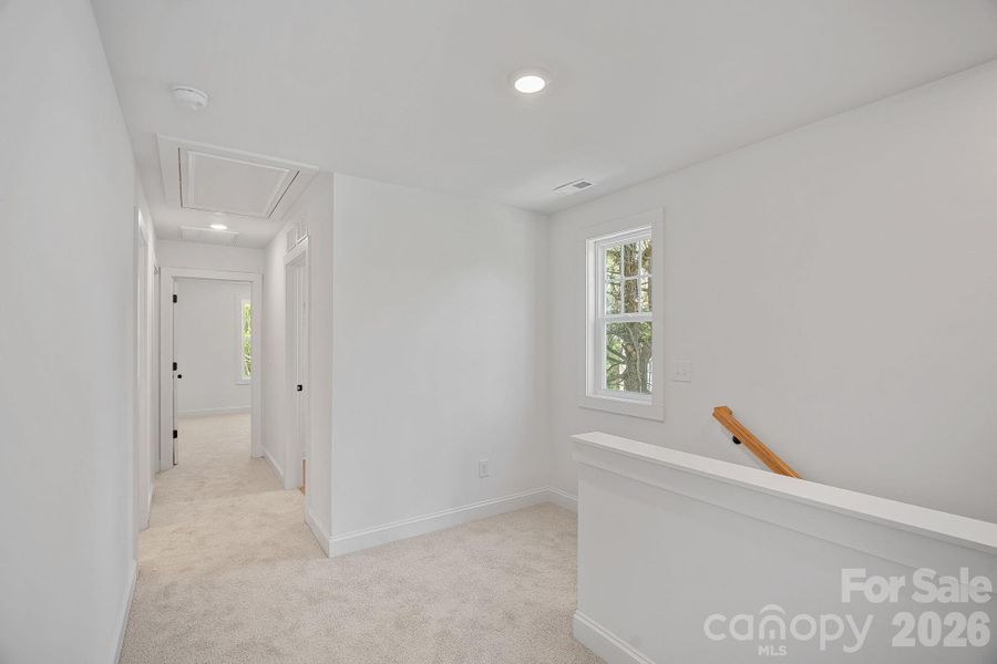 Spacious, unfurnished interior of a new home in , Charlotte (Image 24).