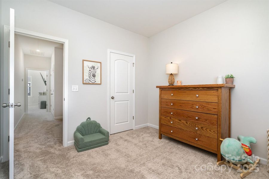 Secondary bedroom on third level