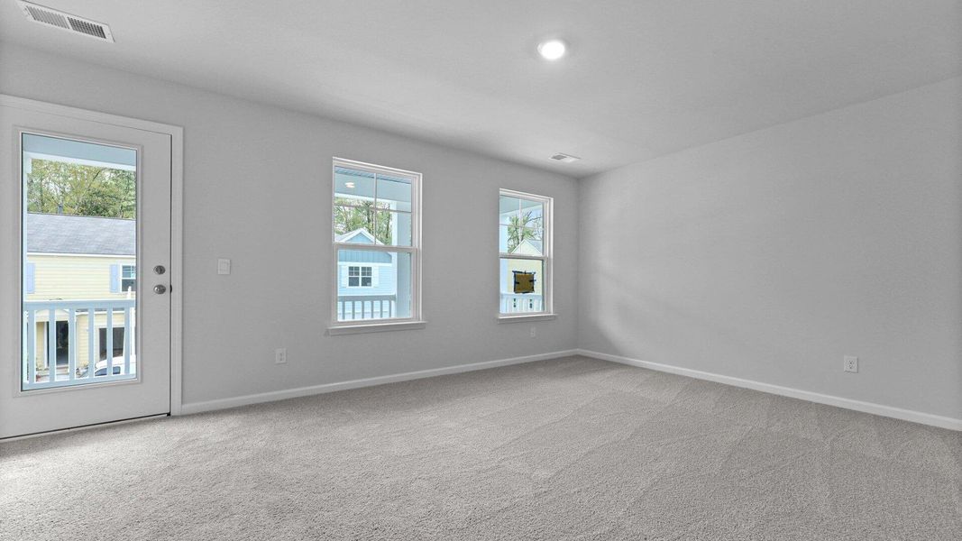 Spacious, unfurnished interior of a new home in Founders Corner, Summerville (Image 34).