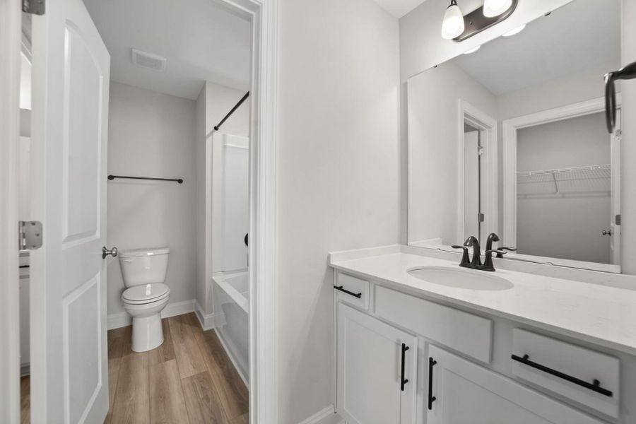 Furnished interior view inside a new home in Hopewell Garden, Winston-Salem (Image 14).