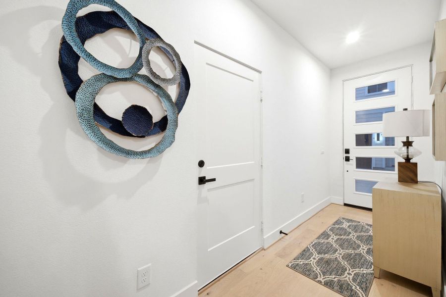Furnished interior view inside a new home in , Houston (Image 43).