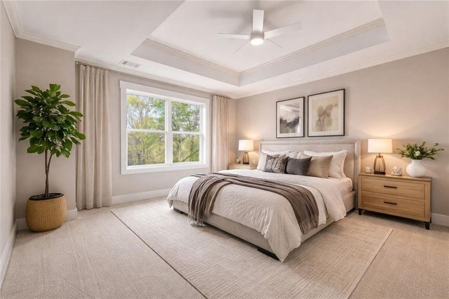 Furnished interior view inside a new home in , Murrayville (Image 7).