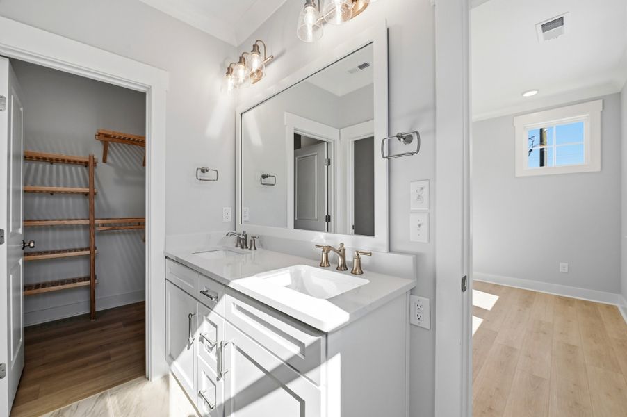 Representative furnished interior of a home built from the The Remington by RobuckHomes in Downtown Wilmington Collective, Wilmington (Image 11). Representative furnished interior of a home built from the The Remington by RobuckHomes in Downtown Wilmington Collective, Wilmington (Image 11).