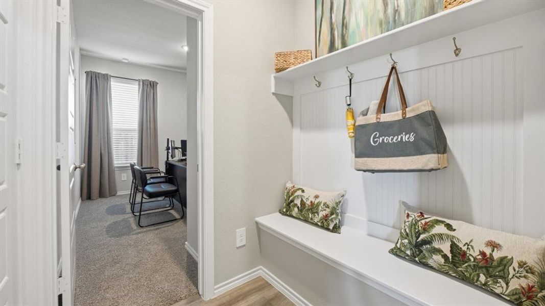 Furnished interior view inside a new home in Trails of Elizabeth Creek, Fort Worth (Image 16).
