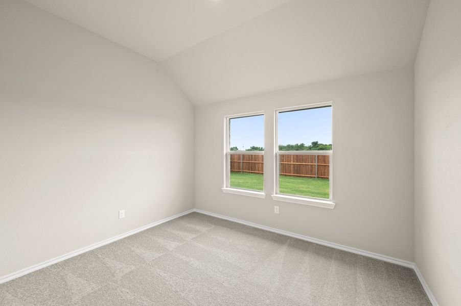 Spacious, unfurnished interior of a new home in Meadow Park at The Meadows, Ponder (Image 25). Spacious, unfurnished interior of a new home in Meadow Park at The Meadows, Ponder (Image 25).