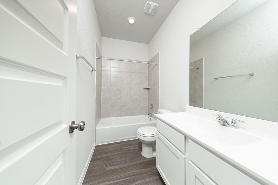 Furnished interior view inside a new home in Bluestem, Brookshire (Image 7).