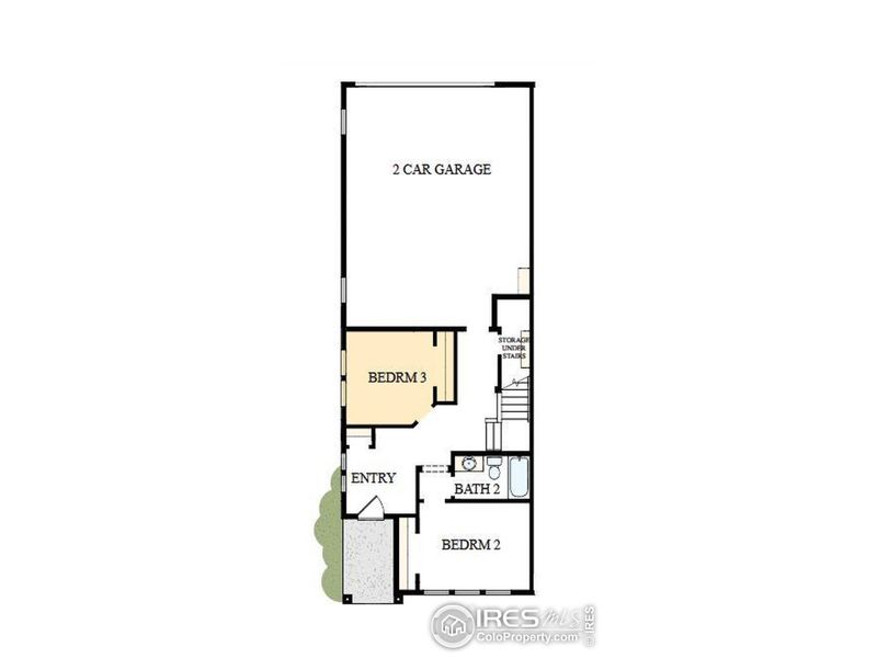 2D floor plan layout of this home in , Loveland, CO (Image 4).