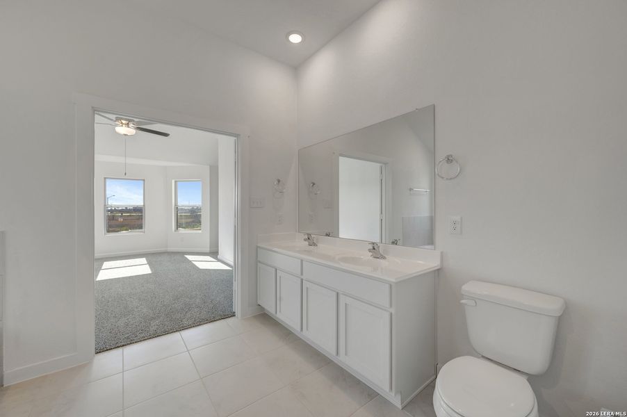 Furnished interior view inside a new home in Paloma Park, Converse (Image 13).