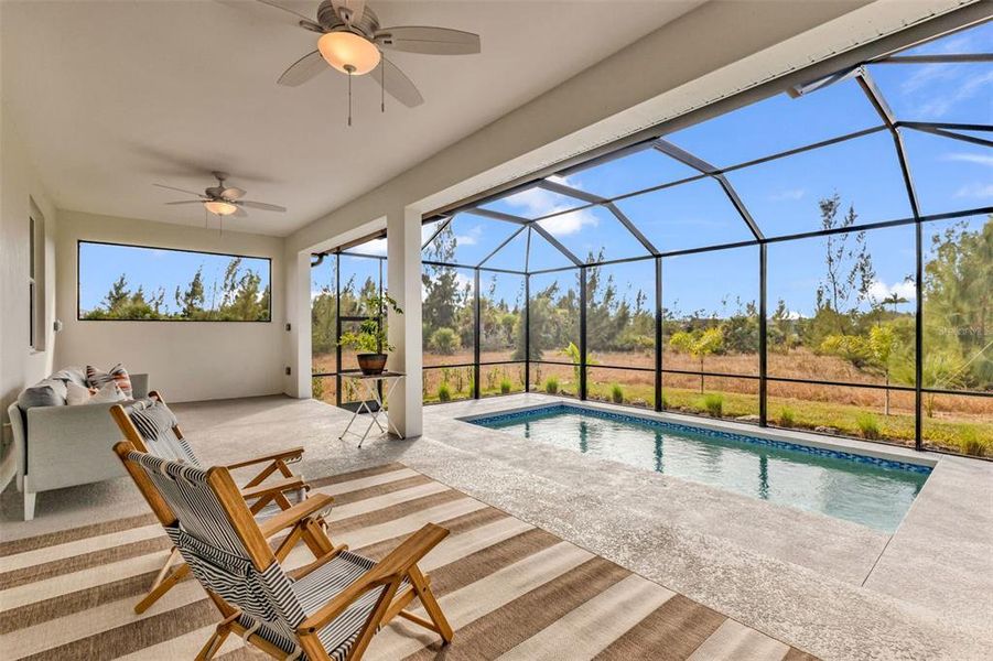 Exterior details and patio area of a home in , Port Charlotte (Image 38). Exterior details and patio area of a home in , Port Charlotte (Image 38).
