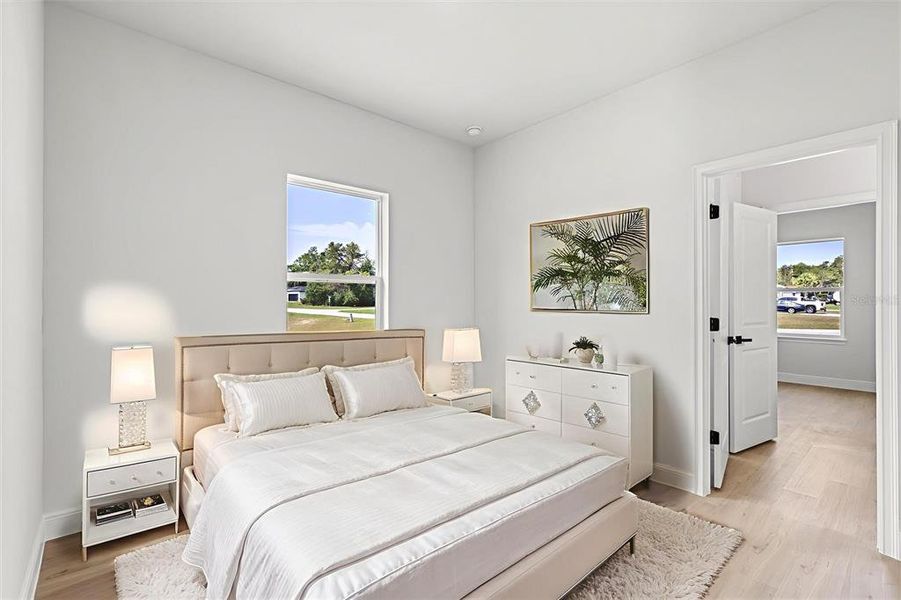 Furnished interior view inside a new home in , Ocala (Image 14).