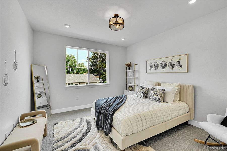 Furnished interior view inside a new home in , Arvada (Image 5).