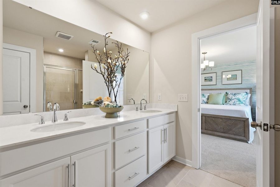 Furnished interior view inside a new home in Boykin Hills, Chapin (Image 27).