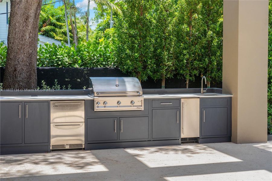Furnished interior view inside a new home in , Miami (Image 15).