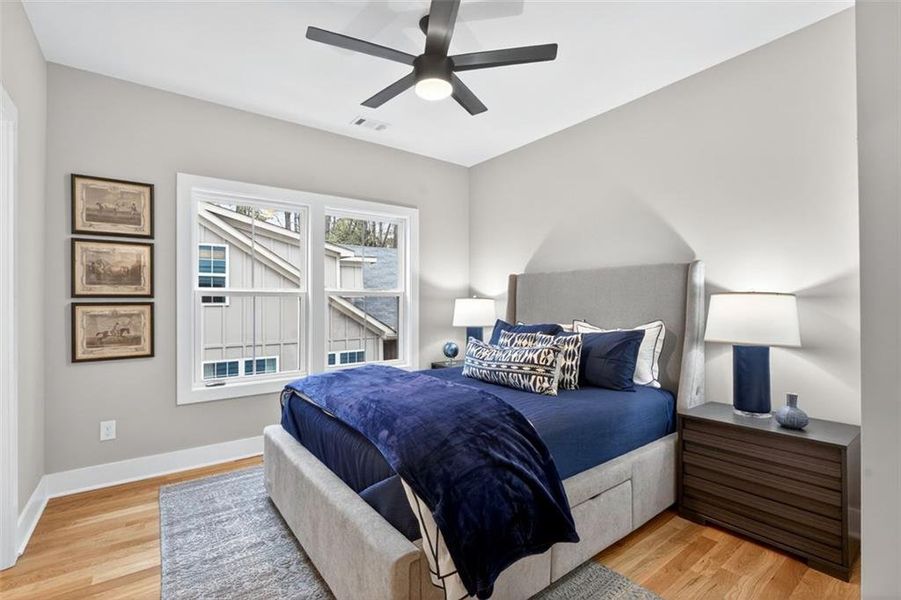 Furnished interior view inside a new home in , Decatur (Image 46).