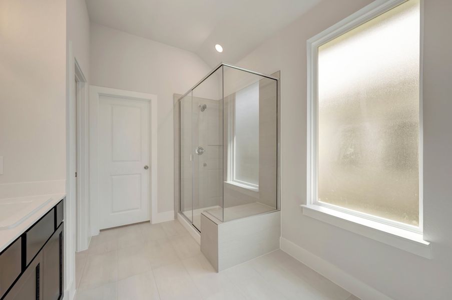 Furnished interior view inside a new home in The Meadows, Denton (Image 11).