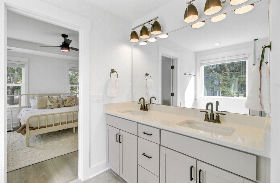 Furnished interior view inside a new home in , Summerville (Image 28).