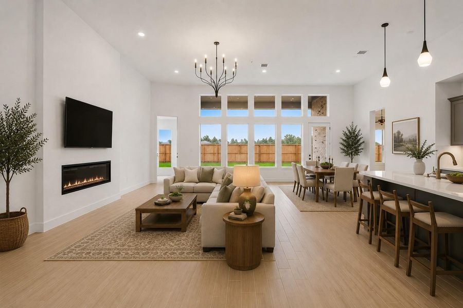 Virtual Concept of Family Room Virtual Concept of Family Room