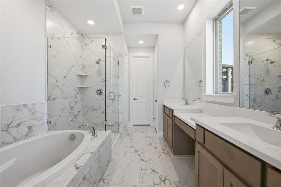 Furnished interior view inside a new home in Wildridge, Oak Point (Image 14).