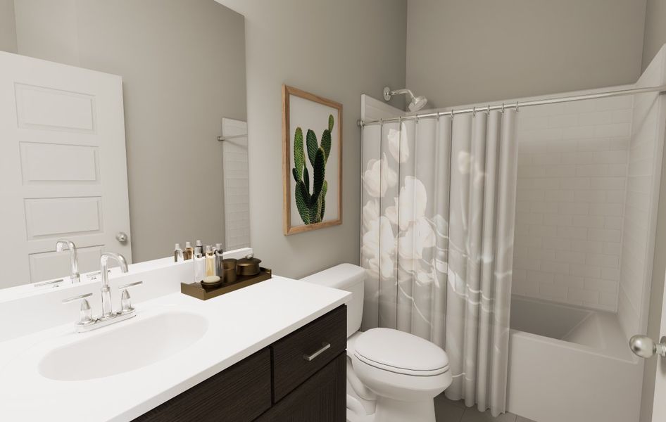 Furnished interior view inside a new home in Anderson Park, Hendersonville (Image 8).