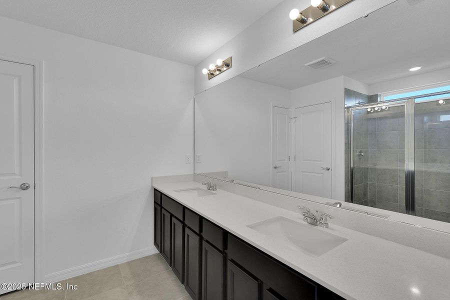 Furnished interior view inside a new home in Wells Landing, Jacksonville (Image 8).