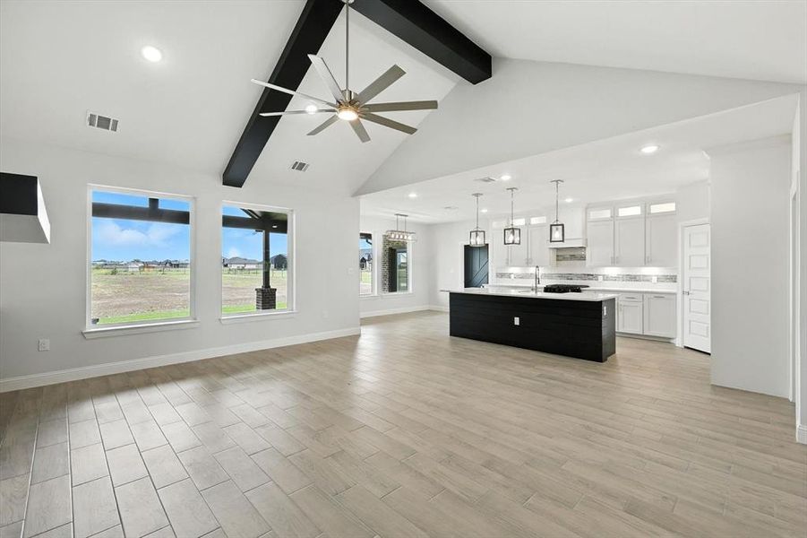 Spacious, unfurnished interior of a new home in , Sanger (Image 11). Spacious, unfurnished interior of a new home in , Sanger (Image 11).