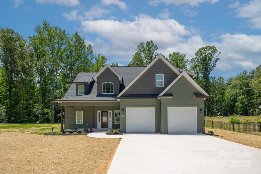 Front exterior of a new home in , Stanley, NC, highlighting curb appeal (Image 2).
