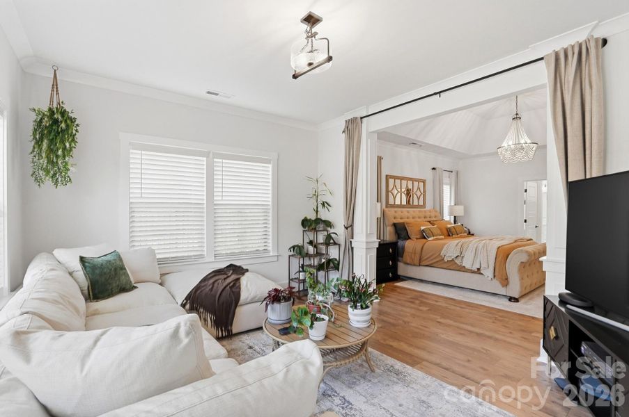 Can be used for additional living space, office, nursery, exercise area, etc,