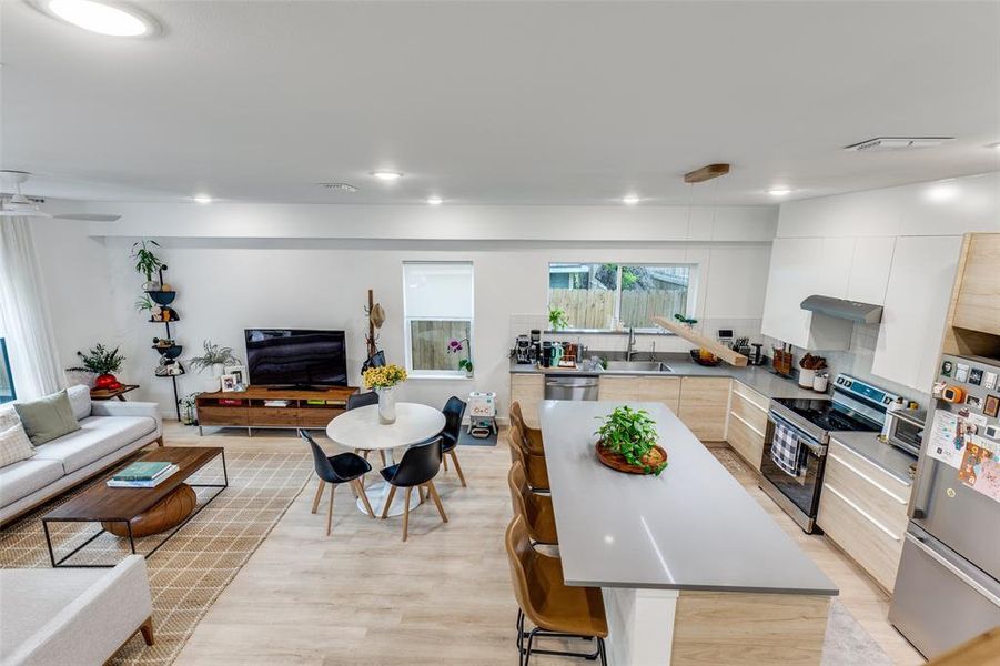 Furnished interior view inside a new home in , Greenville (Image 8).