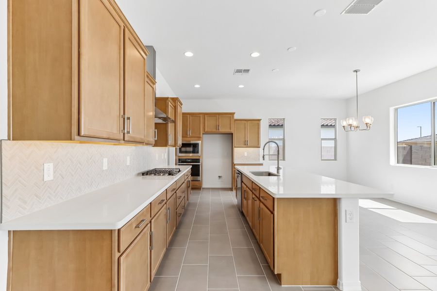 Furnished interior view inside a new home in Estrella, Goodyear (Image 11).