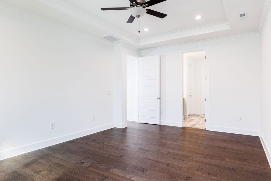 Spacious, unfurnished interior of a new home in High Grove Oaks, Fuquay Varina (Image 28). Spacious, unfurnished interior of a new home in High Grove Oaks, Fuquay Varina (Image 28).