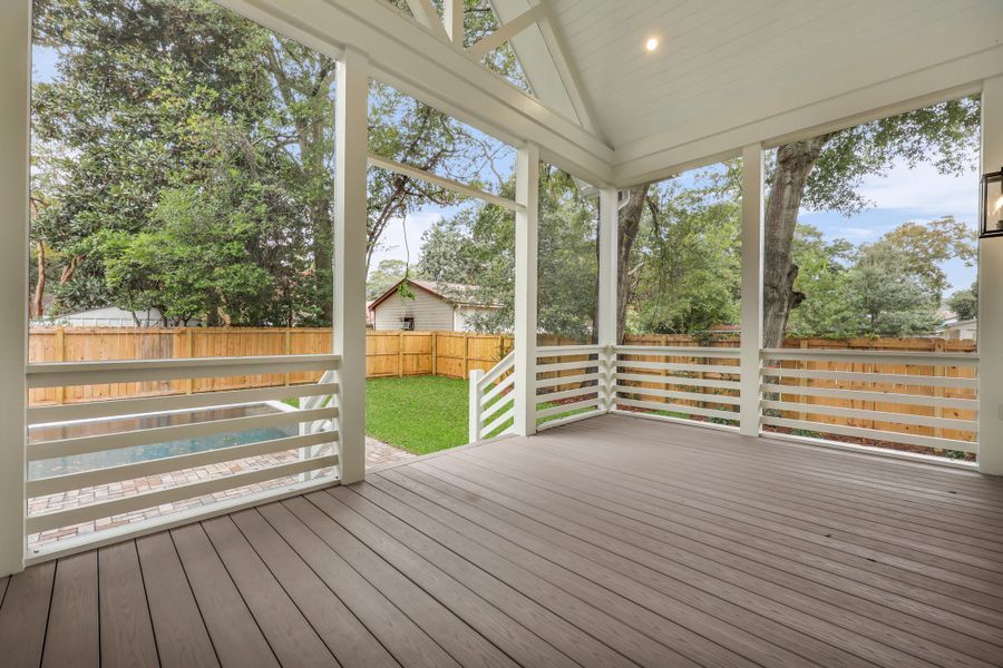 Exterior details and patio area of a home in , Mount Pleasant (Image 23).