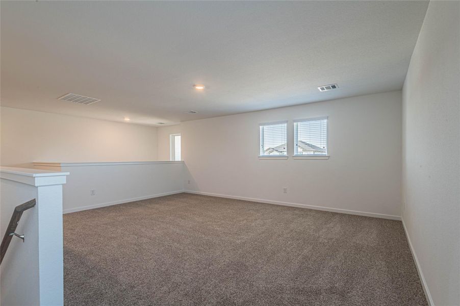Spacious, unfurnished interior of a new home in Mason Woods 50s, Cypress (Image 10).