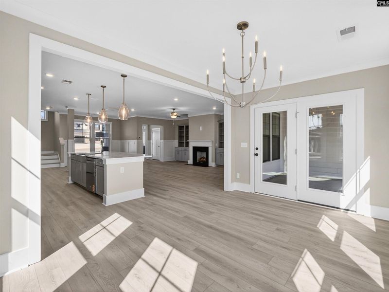 Spacious, unfurnished interior of a new home in Collins Cove, Chapin (Image 37).